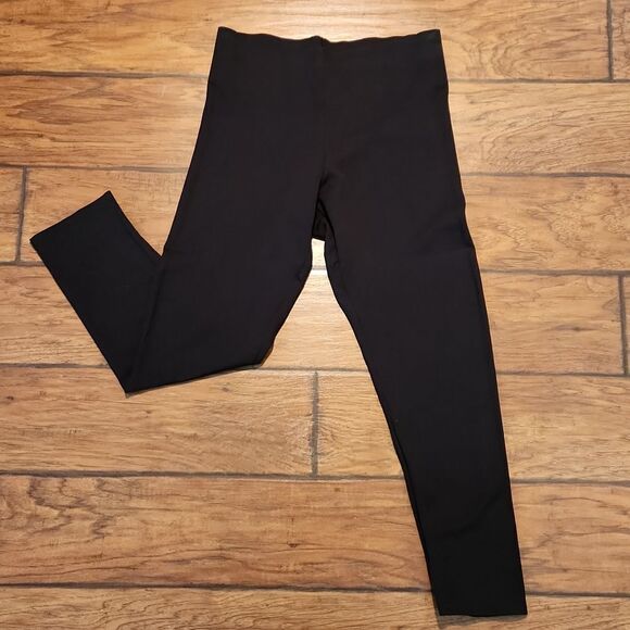 Worthington women's medium black legging pants with supportive waistband - Picture 1 of 4